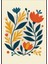 Matisse - Boho - Art Deco - Soyut - Doğa ( 3 Lü Çerçevesiz ) Poster - Afiş - Tablo KR2C00669/ 4