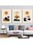 Matisse - Boho - Art Deco - Soyut - Doğa ( 3 Lü Çerçevesiz ) Poster - Afiş - Tablo KR2C00158/ 1