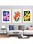Matisse - Boho - Art Deco - Soyut - Doğa ( 3 Lü Çerçevesiz ) Poster - Afiş - Tablo KR2C00706/ 1