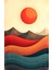 Matisse - Boho - Art Deco - Soyut - Doğa ( 3 Lü Çerçevesiz ) Poster - Afiş - Tablo KR2C00892/ 2