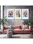 Matisse - Boho - Art Deco - Soyut - Doğa ( 3 Lü Çerçevesiz ) Poster - Afiş - Tablo KR2C00662/ 1