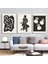 Matisse - Boho - Art Deco - Soyut - Doğa ( 3 Lü Çerçevesiz ) Poster - Afiş - Tablo KR2C00704/ 1