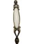 Miray 96 mm Metal Antik Sarı - Beyaz Porselen - 5 Adet 4