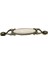 Miray 96 mm Metal Antik Sarı - Beyaz Porselen - 5 Adet 5