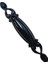 Miray 96 mm Metal Siyah Porselen - 5 Adet 1