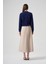 Triko Düğme Detay Kısa Hırka 7001 Saks 5