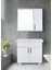 Mdf 70LIK Banyo Dolabı Alt - Üst ve Hilton Lavabo 70 cm 1