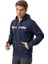 Blue Navy Hoodie Jacket Full Zip 3