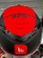 Kask mt Thunder 4 Sv R25 B5 Mat Siyah Kırmızı Kapalı Kask 2
