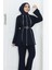 River Tunik Pantolon Ikili Takım 1299 - Lacivert 4