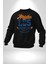 Atletic Los Angeles Erkek Kadın Unisex Dijital Baskılı Siyah Sweatshirt 2