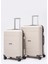 Premium Poliropilen Kırılmaz 3'lü Valiz Seti Büyük - Orta Boy ve Makyaj V305 4