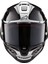 Supertech R10 Carbon Element Spor Motosiklet Kaskı Siyah / Gümüş 2