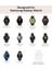 Huawei Watch Gt Gt2 Gt3 Gt4 42MM/MAGIC 2/amazfit 20MM Kordon Leopar Desen Yumuşak Silikon Kordon 3