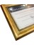 Diploma Çerçevesi Soft Gold Renk - Hakiki Camlı Ürün - 25 x 35 Boyutta 2