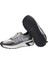 Kadın Günlük Rahat Comfort Taban Parlak Spor Sneaker Ayakkabı Gümüş 5
