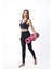 Looksense Kadın Siyah Yüksek Bel Çift Cepli Toparlayıcı Fitness Spor Tayt 1005 1