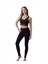 Looksense Kadın Siyah Yüksek Bel Çift Cepli Toparlayıcı Fitness Spor Tayt 1005 2