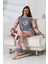 Önü Soft Kalp Desenli Polar Kadın Pijama Takımı VG079 1