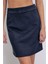 4527 Mini Süet Etek Lacivert 1
