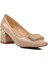 Bej Kadın Topuklu Ayakkabı 1