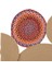 Luke 848 Naturel Renk Oval Halı Paspas Bohem Örgü Hasır Kilim Mutfak Balkon Banyo Halısı 4