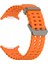 Samsung Galaxy Watch Ultra 47MM KRD-118 Tırtıklı Tasarım Silikon Kordon 2