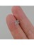 Çiçekli ve Kelebekli Mini Tragus Helix Piercing Kıkırdak Silver Renk Ha 4