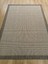 Sisal 9313 Gri / Beyaz Bordürlü Jüt Sisal Kilim 2