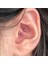 Çelik Tragus 6 mm Helix Piercing Hologram Renk Ucu Toplu 4