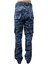 Kamuflaj Kargo Cepli Pantolon Mavi 3