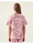 %100 Pamuk Kız Çocuk T-Shirt 341X16W 5