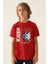 %100 Pamuk Erkek Çocuk T-Shirt 331V46W 1