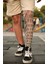 Giyilebilir Desenli Bacak Dövmesi 3D Baskılı Tattoo 2