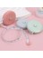 3'lü Set Makaralı Otomatik Mezura 150 cm - Pembe, Mavi, Yeşil Soft Renkler ile Terzi Mezurası 2