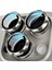 Apple iPhone 16 Pro Max Titan Metal Kamera Lens Koruyucu 3lü Set 2
