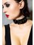JRT02 Halka Detaylı Geniş Şerit Ayarlı Şık Deri Choker - 671 (Mulvix) 1