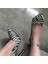 Zebra Desenli Stiletto 3
