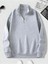 Yeni Sezon Yarım Fermuarlı Içi Şardonlu Unisex Sweatshirt 1