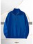 Yeni Sezon Yarım Fermuarlı Içi Şardonlu Unisex Sweatshirt 2