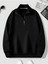 Yeni Sezon Yarım Fermuarlı Içi Şardonlu Unisex Sweatshirt 3