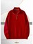 Yeni Sezon Yarım Fermuarlı Içi Şardonlu Unisex Sweatshirt 1