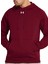Bordo Erkek Kapüşon Normal Düz Sweatshirt 1379757-625 Ua Rival Fleece Hoodie 1