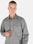 Regular Fit Klasik Yaka Düz Erkek Gri Uzun Kol Gömlek Cl1071462 4