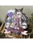 Kuromi Karakteri Temalı Kız Çocuk Doğum Günü Kişiselleştirilebilir 3D Pasta Parti Süsü (21X20CM) 5