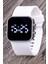 Dijital Bayan Genç Kadın Kol Saat Unisex Erkek Silikon LED Bileklik Saat ST-304325 3