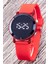 Unisex Takvimli Kırmızı Renk Çocuk LED Saati Yetişkin Saatleri ST-304320 3