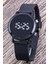Genç Kız Kadın Kol Saati Çocuk Yetişkin LED Saat Siyah Silikon Kordon Unisex Model ST-304321 1