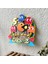 Pacman Temalı Erkek Çocuk Doğum Günü Isme Özel Kişiselleştirilebilir 3D Pasta Parti Süsü (22X22 Cm) 3