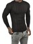 Slim Fit Likralı Tüylenme Yapmayan Yarım Balıkçı Çizgili Triko Yarım Boğazlı Kazak 2505503 4